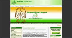 Desktop Screenshot of bhavanifood.com